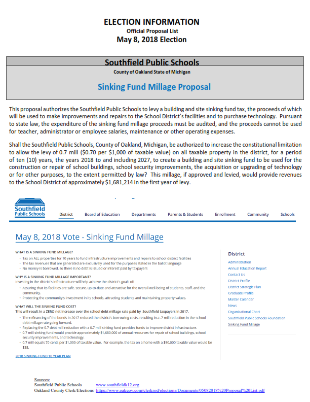 Sinking fund info - May 8, 2018 election_001